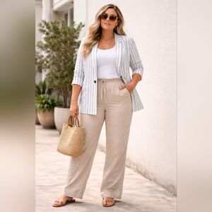 Old Navy 100% Linen Blazer